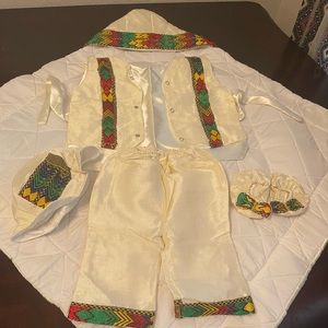 Ethiopian kids Cloth, Habesha kids for infants, Baptism Cloths